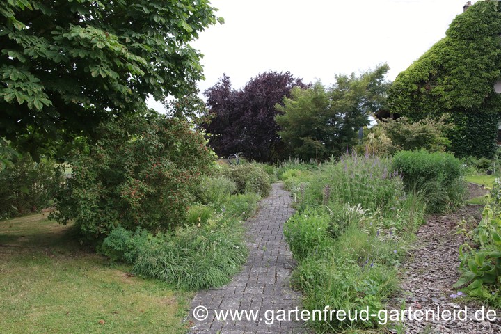 Haupt- und Nebenwege sind unterschiedlich