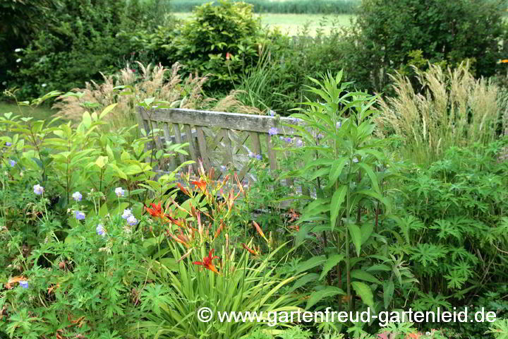 Ruheplatz im Garten